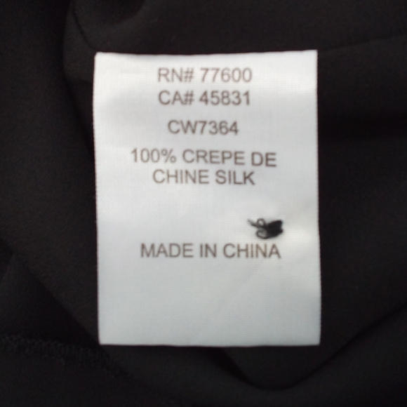 Chaser Black Silk Flouncy Surplice Romper Ruffle Feminine XS - Picture 11 of 13